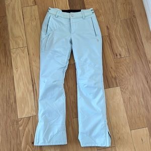 Descente light blue ski snow pants